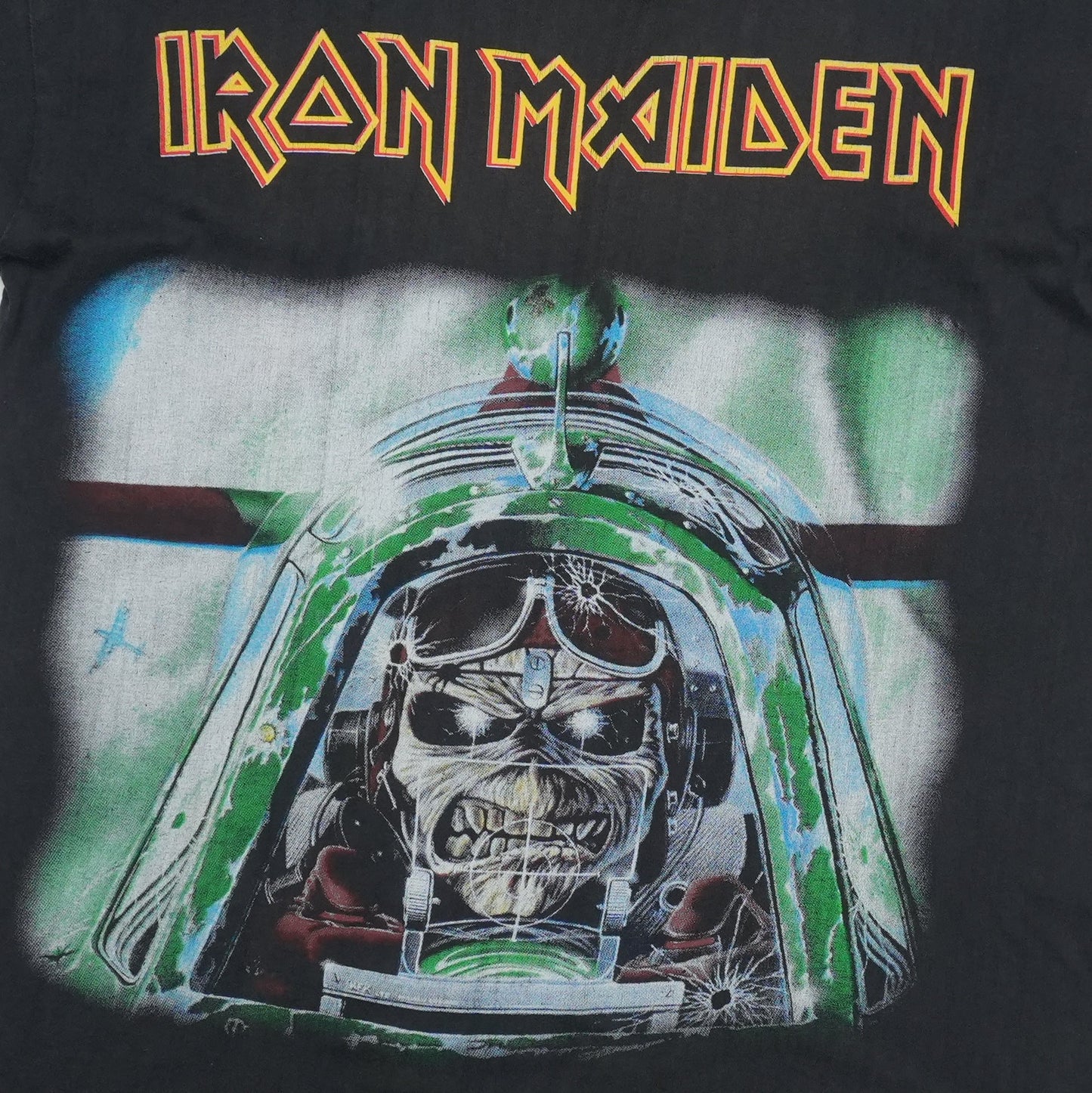 1988 Iron Maiden Can I Play With Madness Shirt Detail 2
