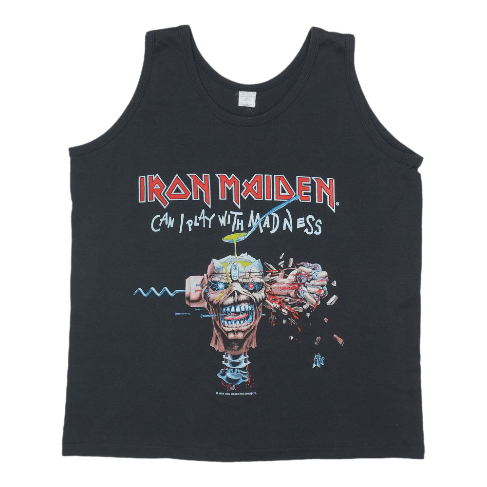 1988 Iron Maiden Can I Play With Madness Tank Top