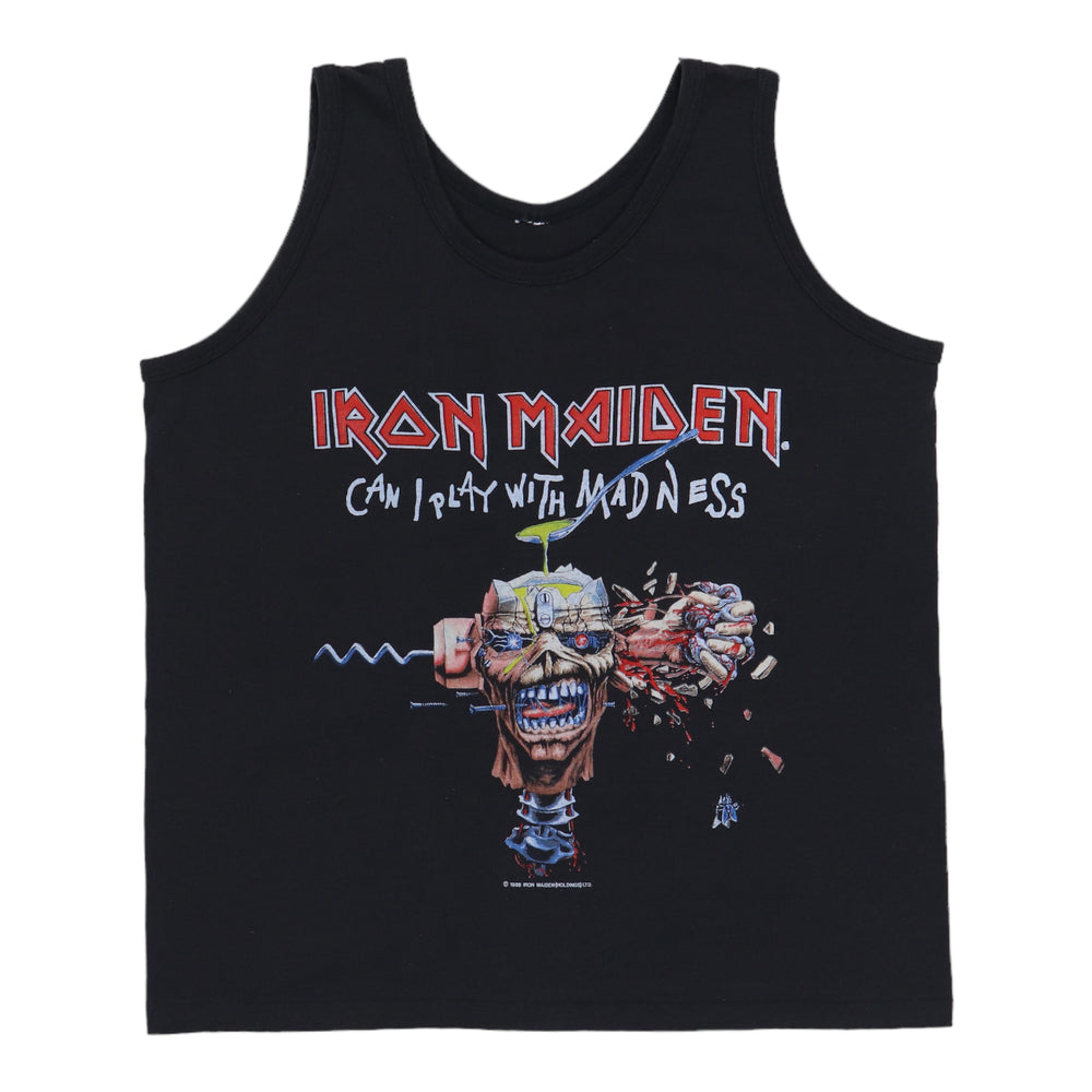 1988 Iron Maiden Can I Play With Madness Tank Top Shirt