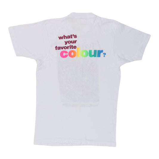 1988 Living Coulour What's Your Favorite Colour Shirt Back