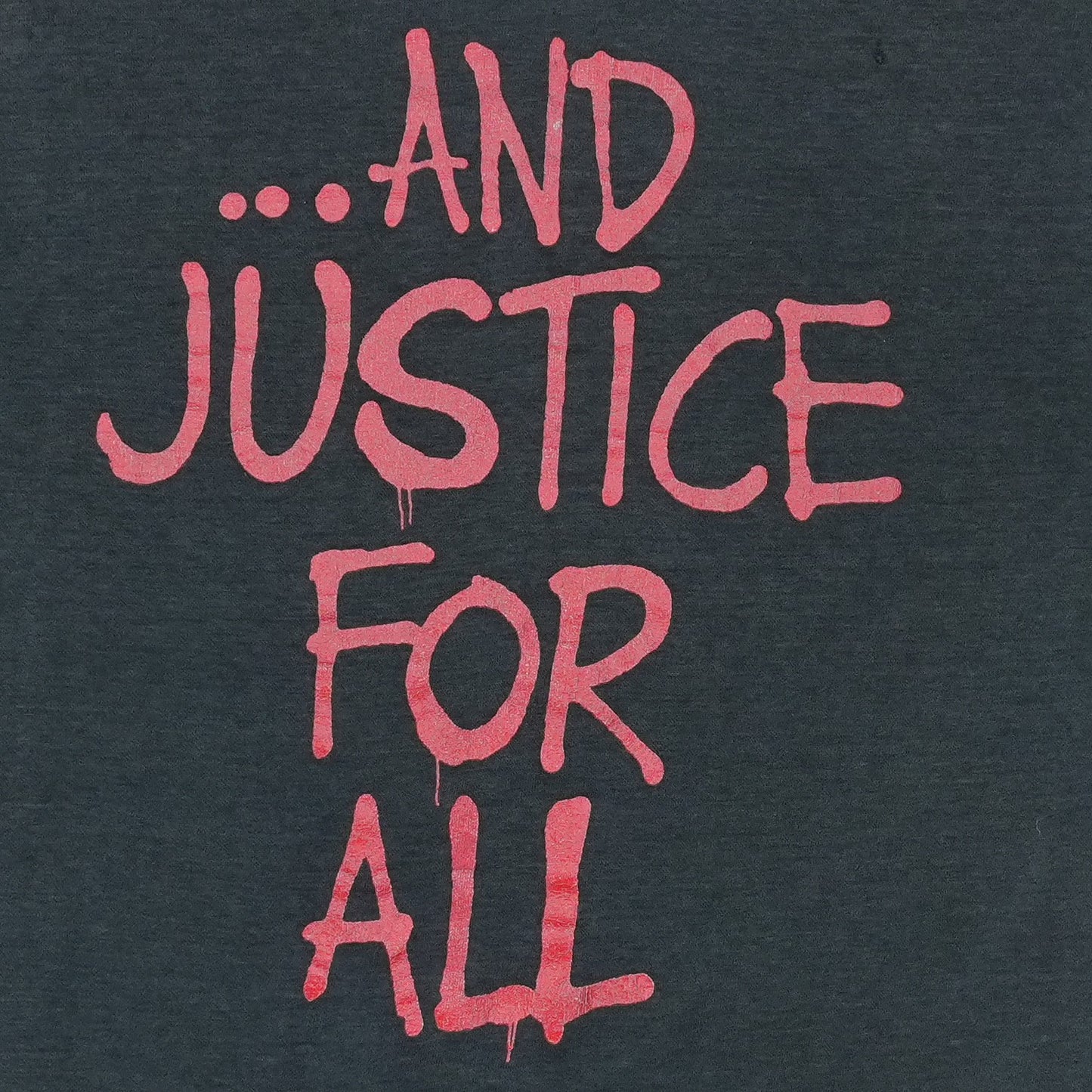 1988 Metallica And Justice For All Shirt