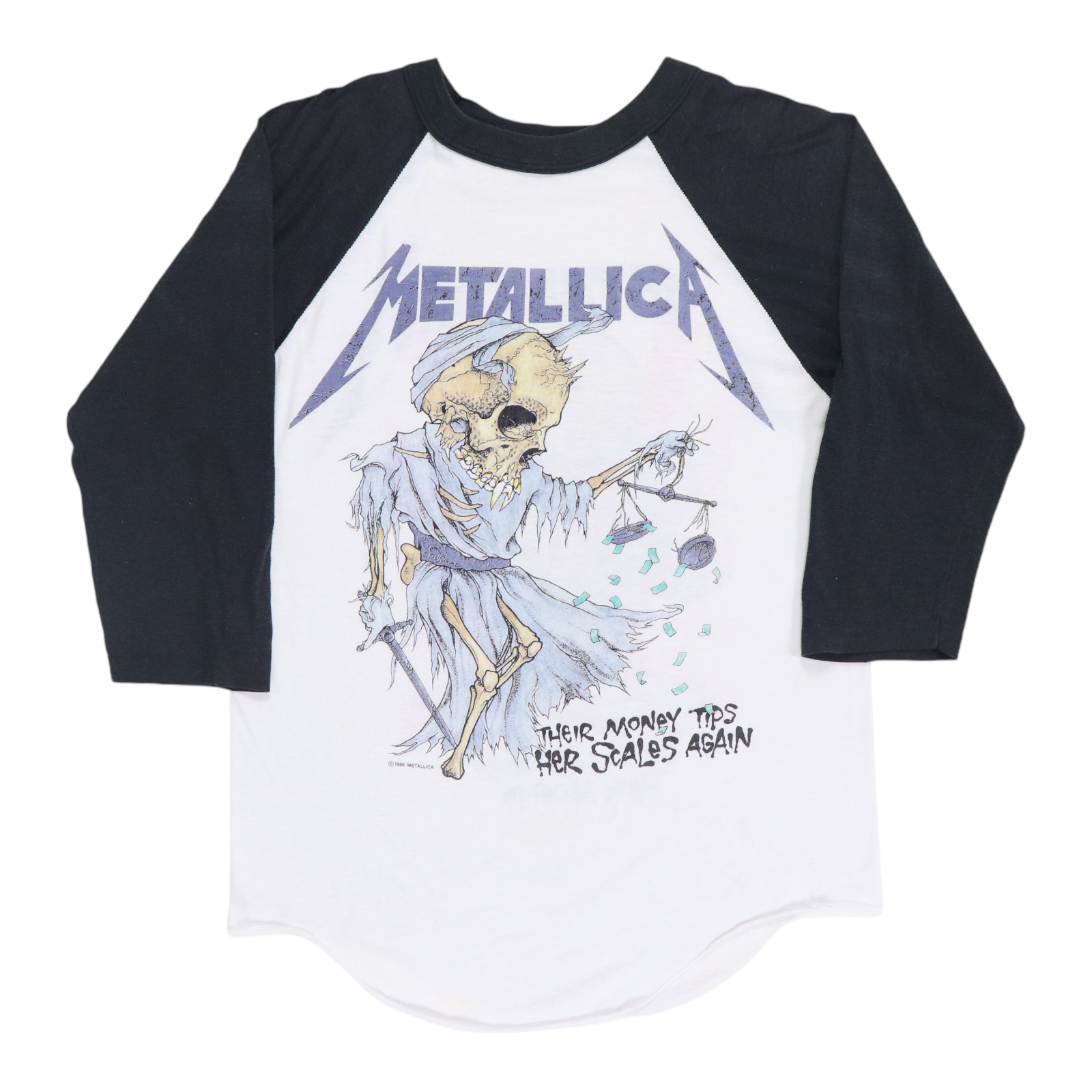 VINTAGE】llica Doris Pushead Tee Vintage 1994 Metallica Doris Lady