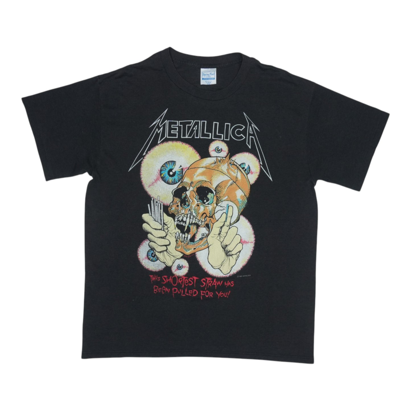 1988 Metallica Shortest Straw Shirt