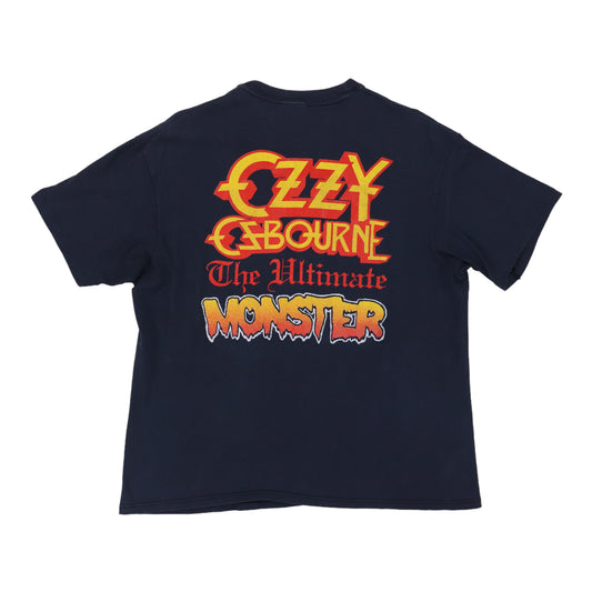 1988 Ozzy Osbourne Rocks Ultimate Monster Shirt Back