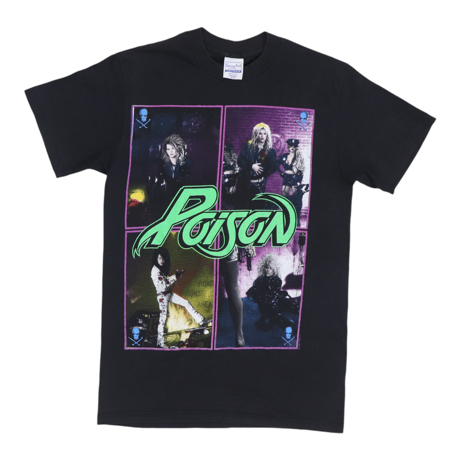 1988 Poison Open Up And Say Ahhh Tour Shirt | Authentic Vintage 1988 Poison Open Up And Say Ahhh Tour Shirt | Authentic Vintage
