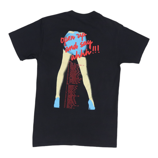 1988 Poison Open Up And Say Ahhh Tour Shirt Back