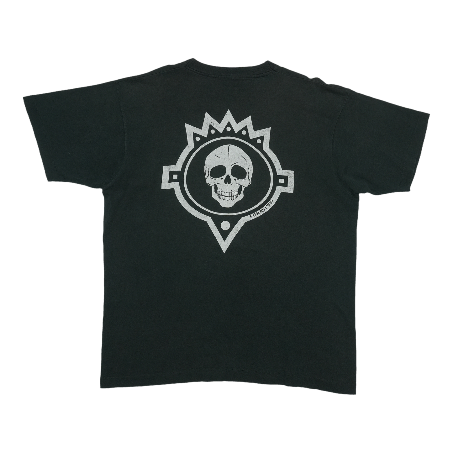 1988 Skull Foravi Shirt Back