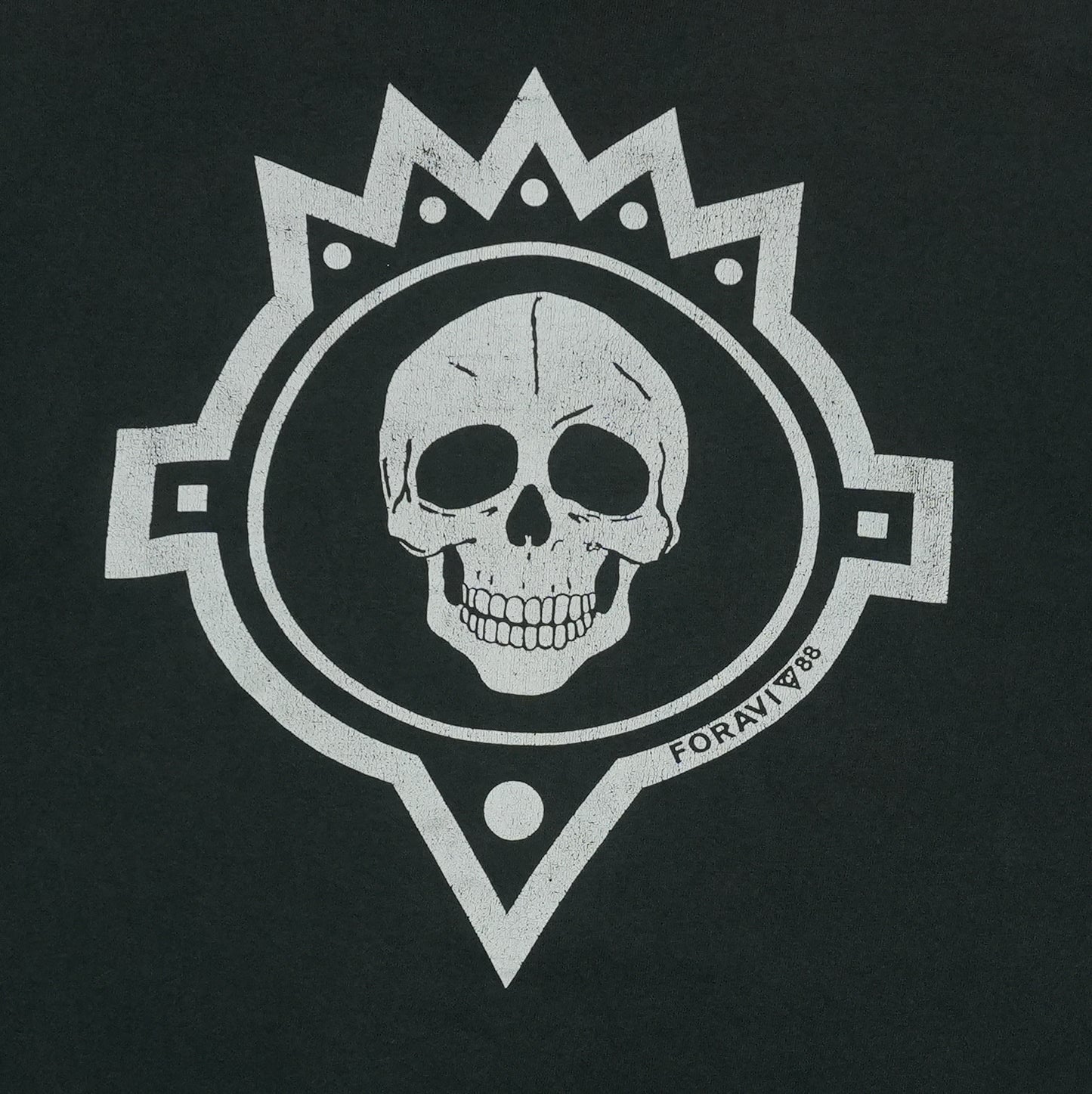 1988 Skull Foravi Shirt Detail 5