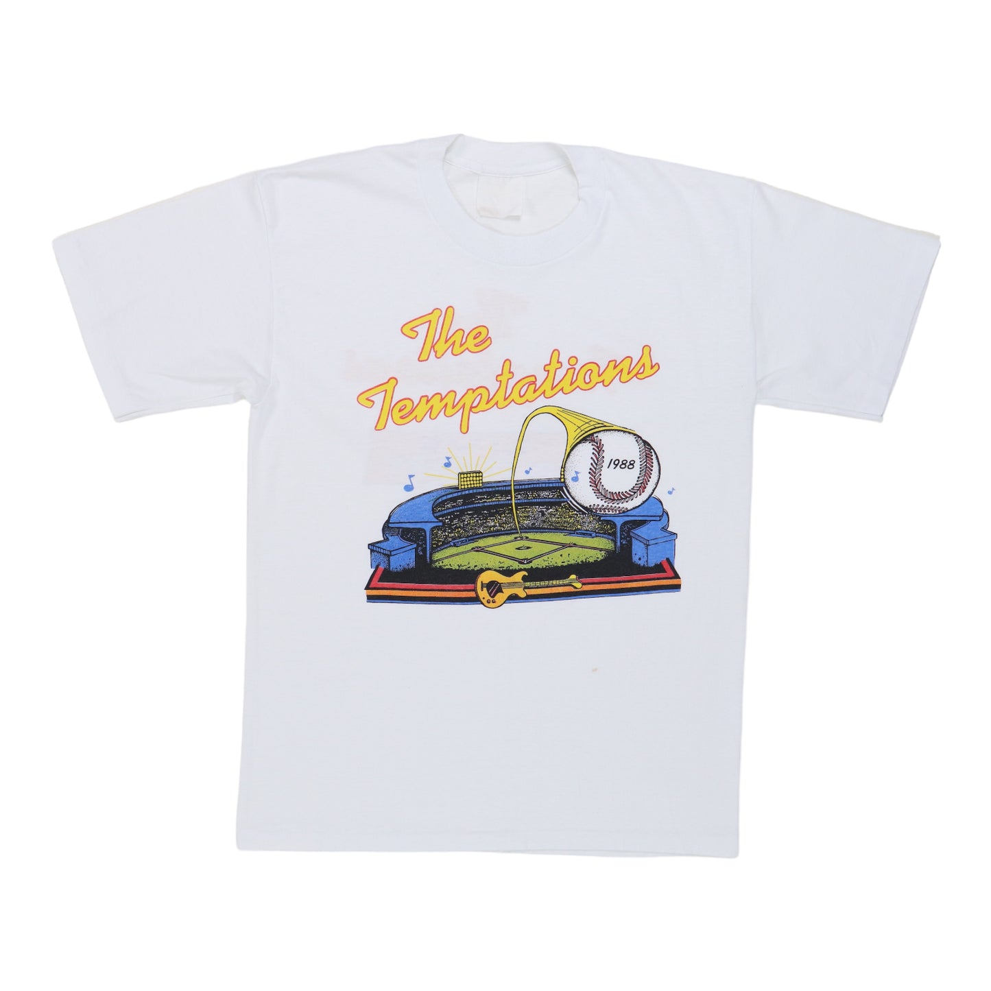 1988 The Temptations Live In Concert Shirt