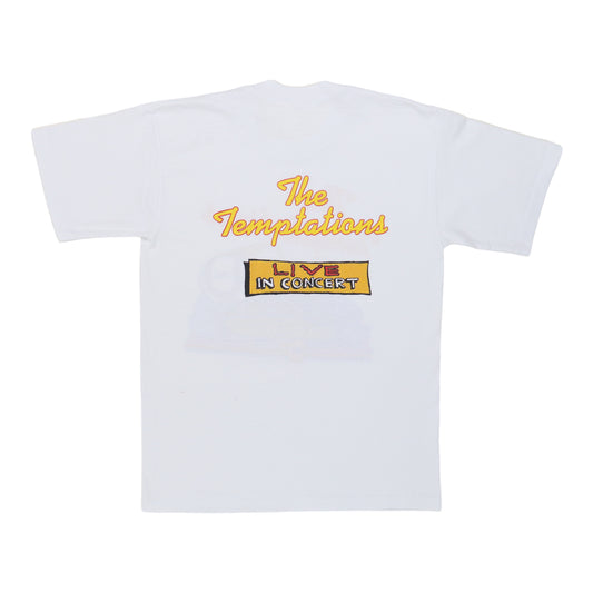 1988 The Temptations Live In Concert Shirt Back
