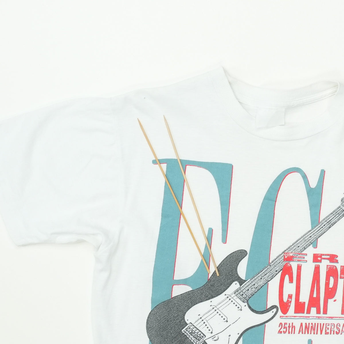 1988 Eric Clapton 25th Anniversary Tour Shirt