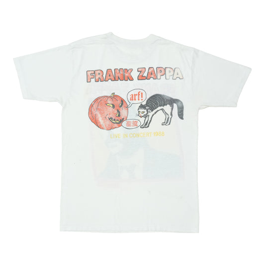 1988 Frank Zappa Live In Concert Tour Shirt
