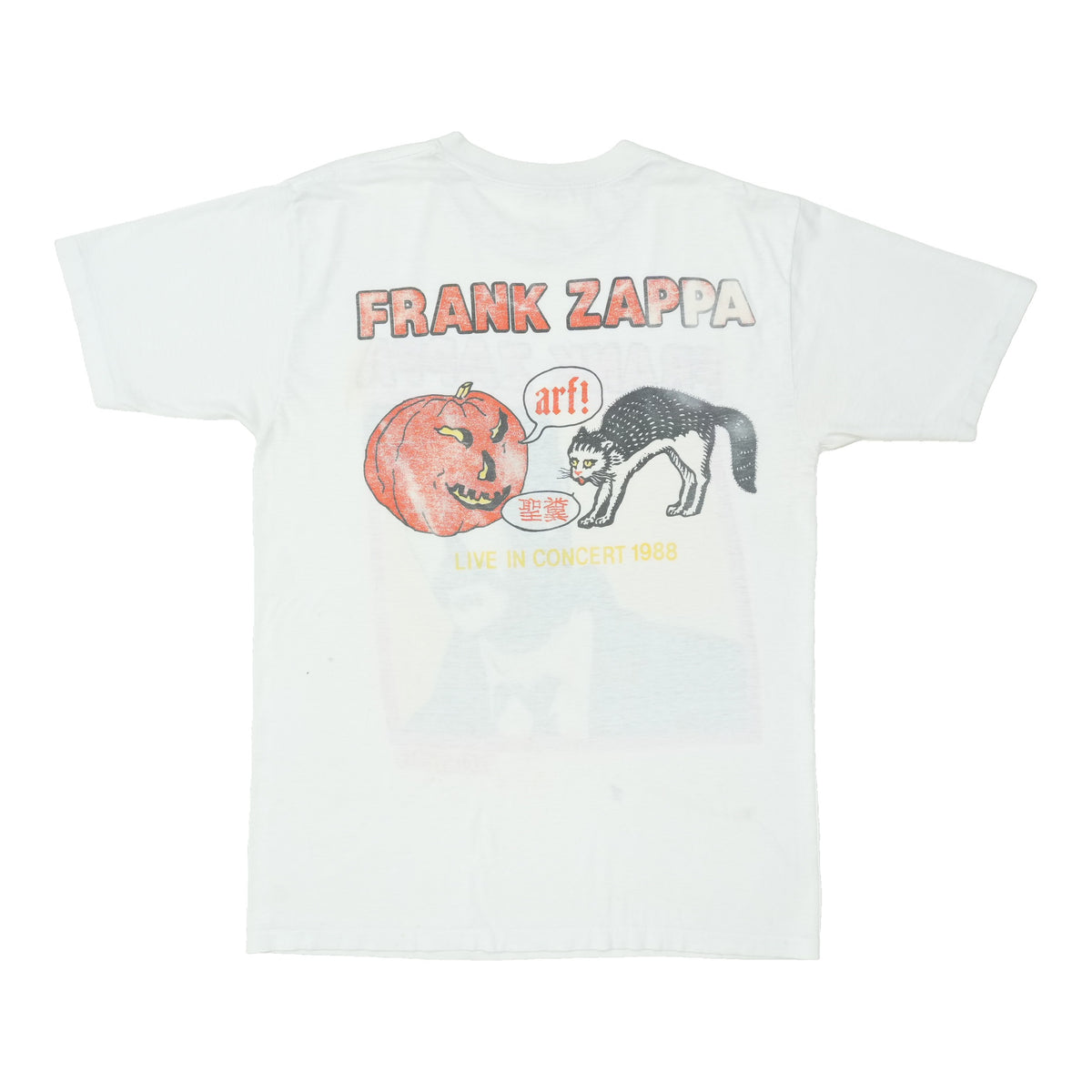 1988 Frank Zappa Live In Concert Tour Shirt