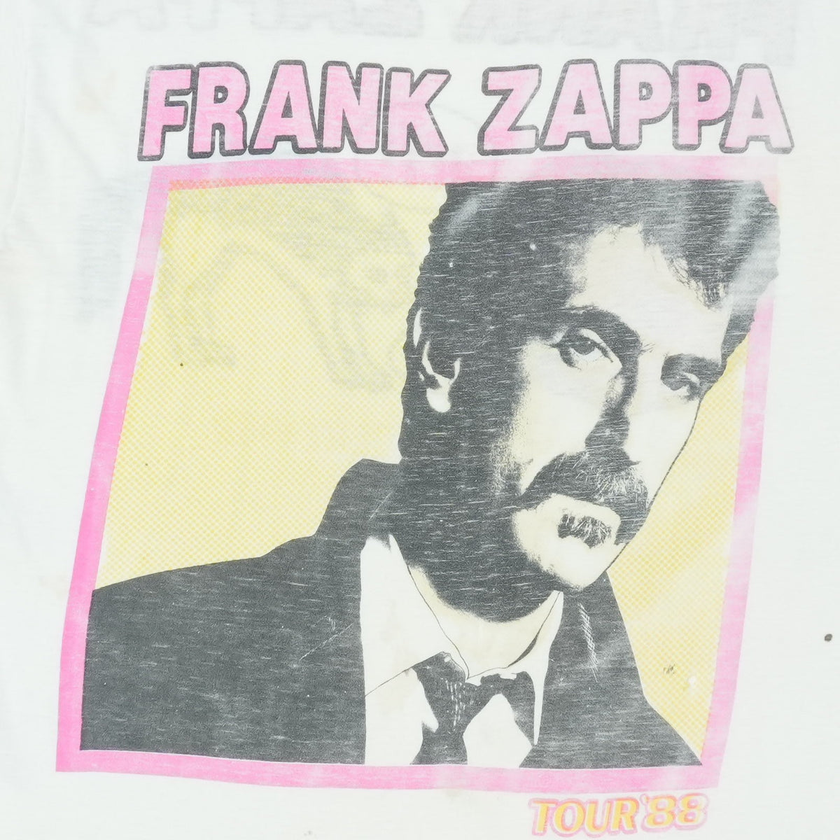 1988 Frank Zappa Live In Concert Tour Shirt