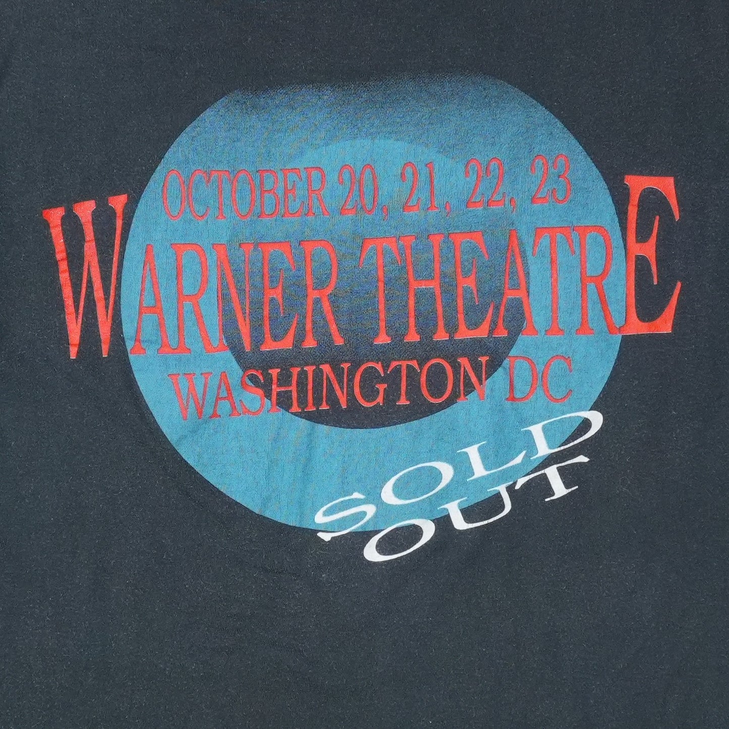 1988 Little Feat Warner Theatre Concert Shirt