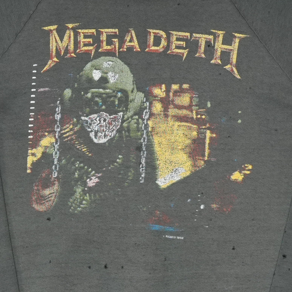 1988 Megadeth So Far So Good So What Sweatshirt