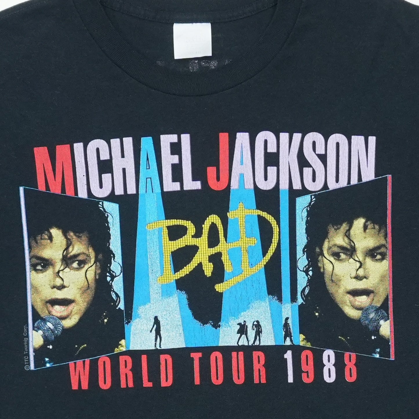 1988 Michael Jackson Bad World Tour Shirt