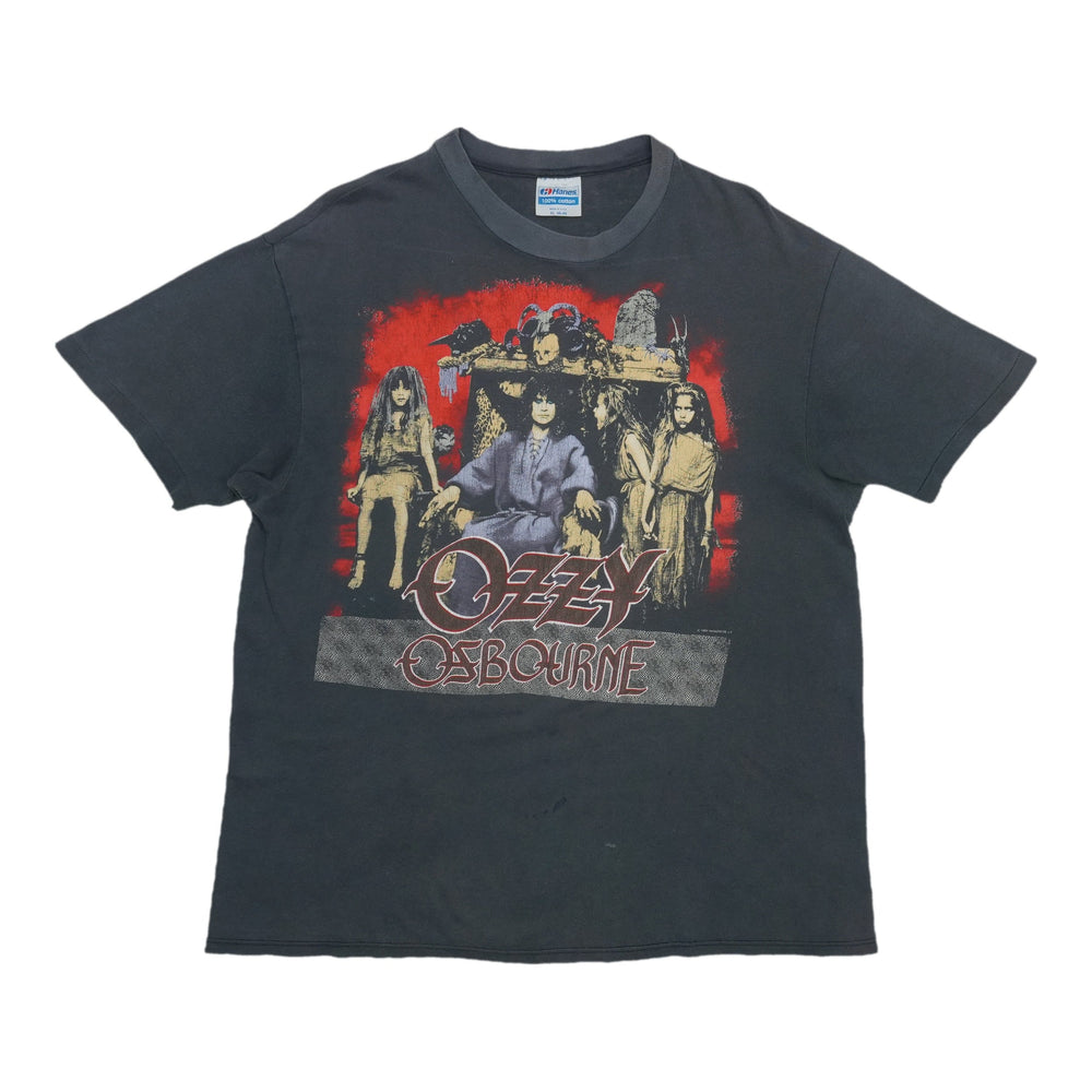 1988 Ozzy Osbourne No Rest for the Wicked Tour Shirt Front