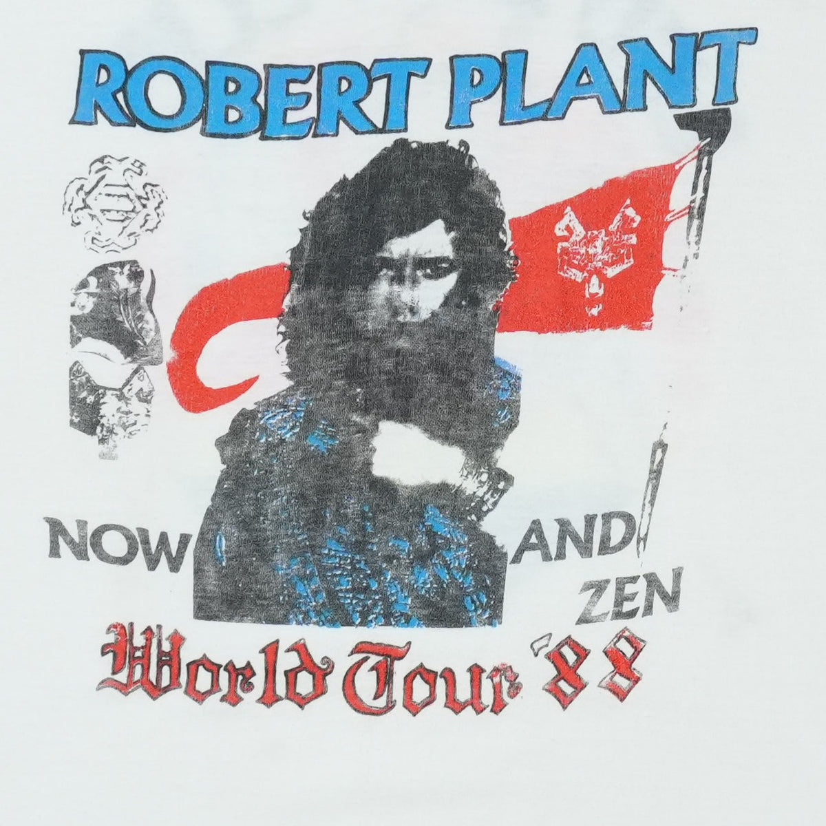 1988 Robert Plant Now And Zen World Tour Shirt