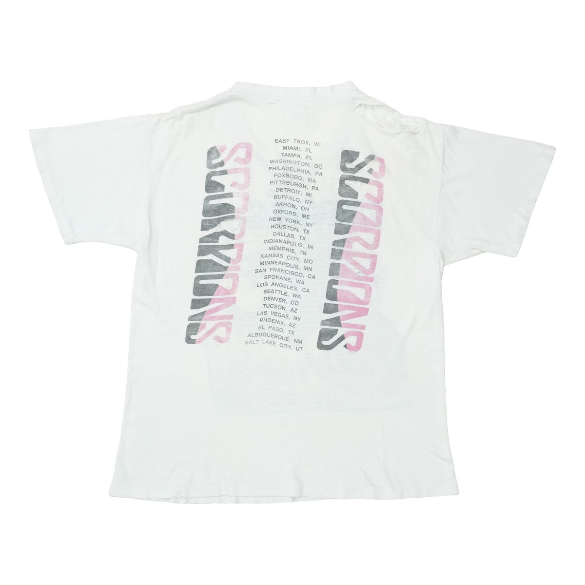 1988 Scorpions Savage Amusement Tour Shirt
