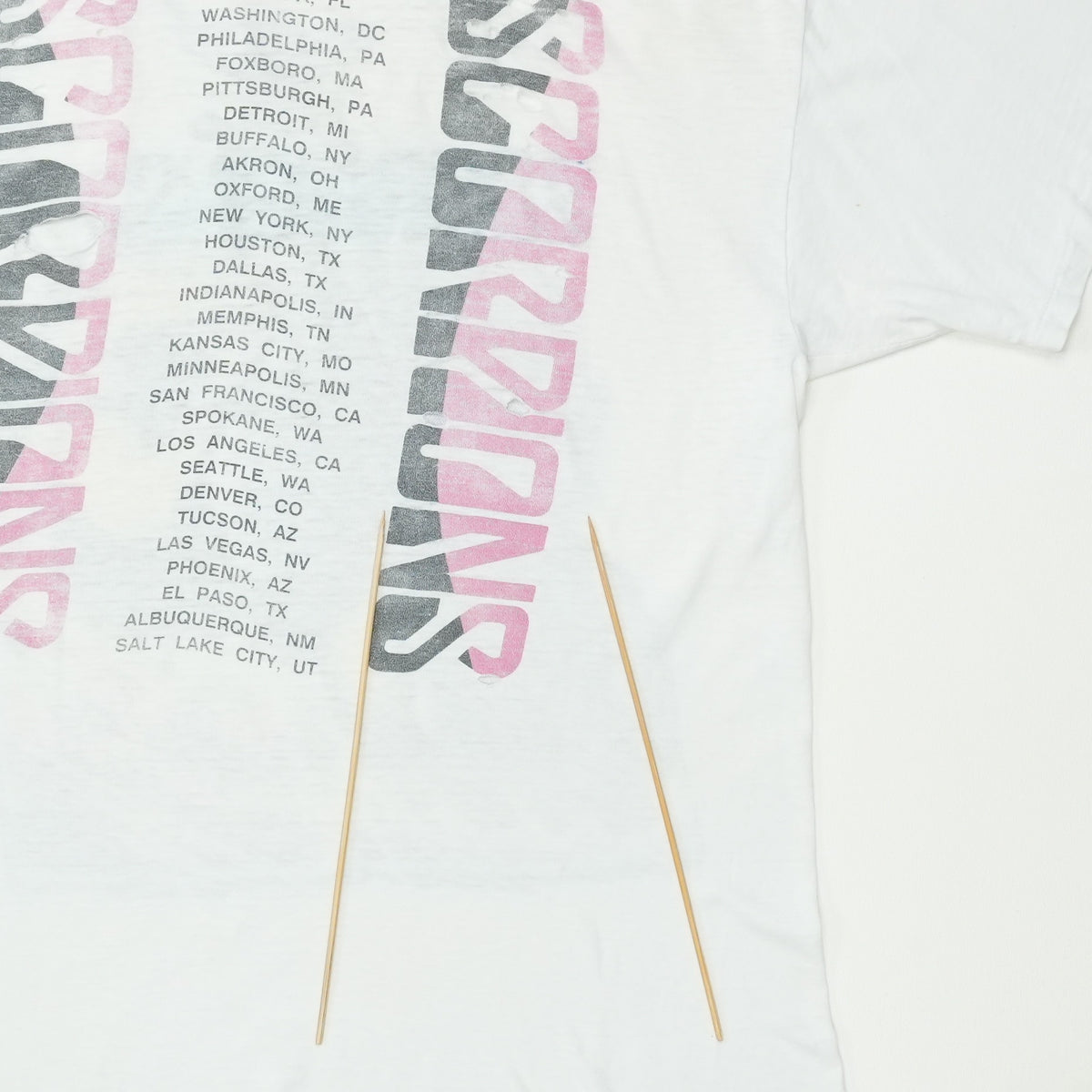 1988 Scorpions Savage Amusement Tour Shirt