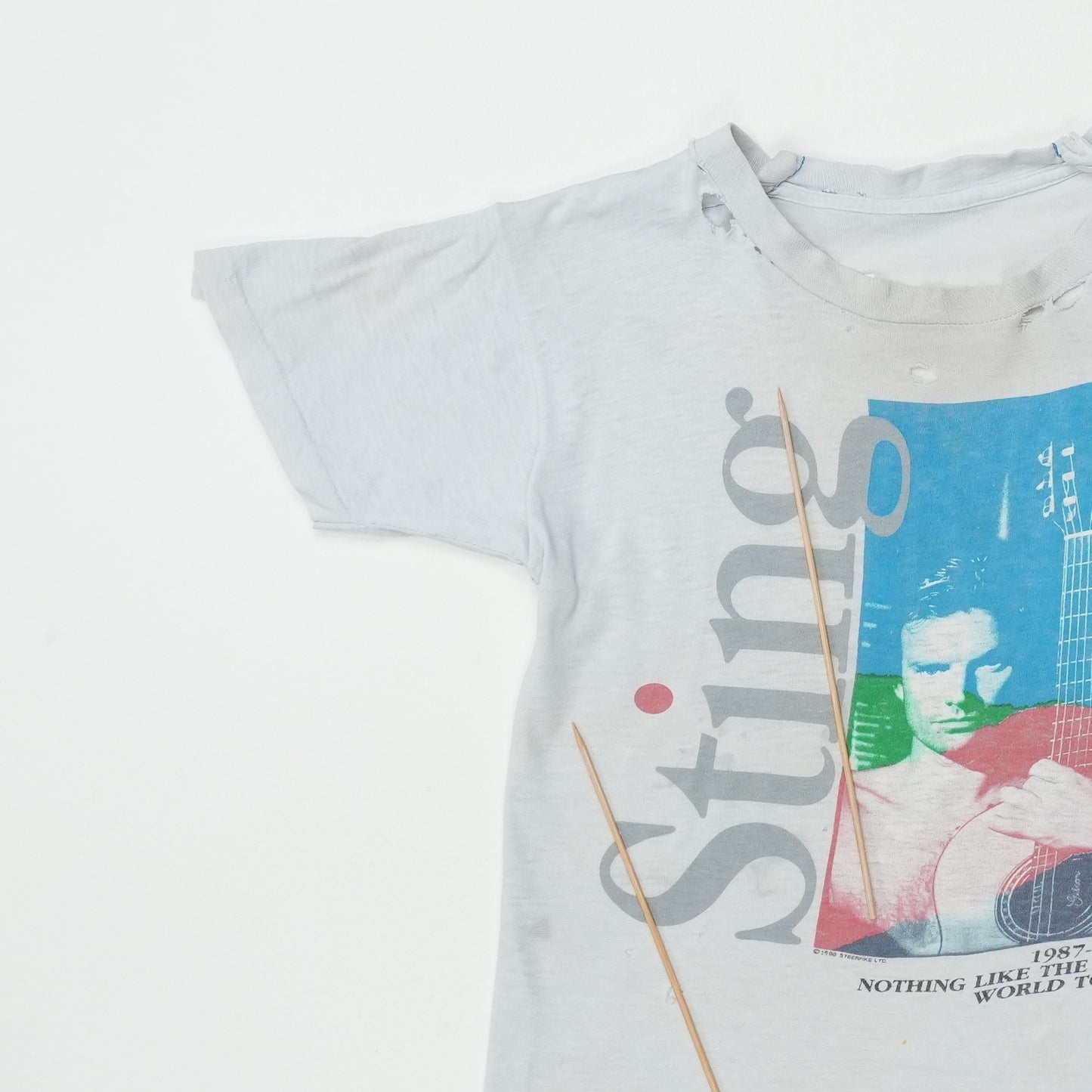 1988 Sting Nothing Like The Sun World Tour Shirt