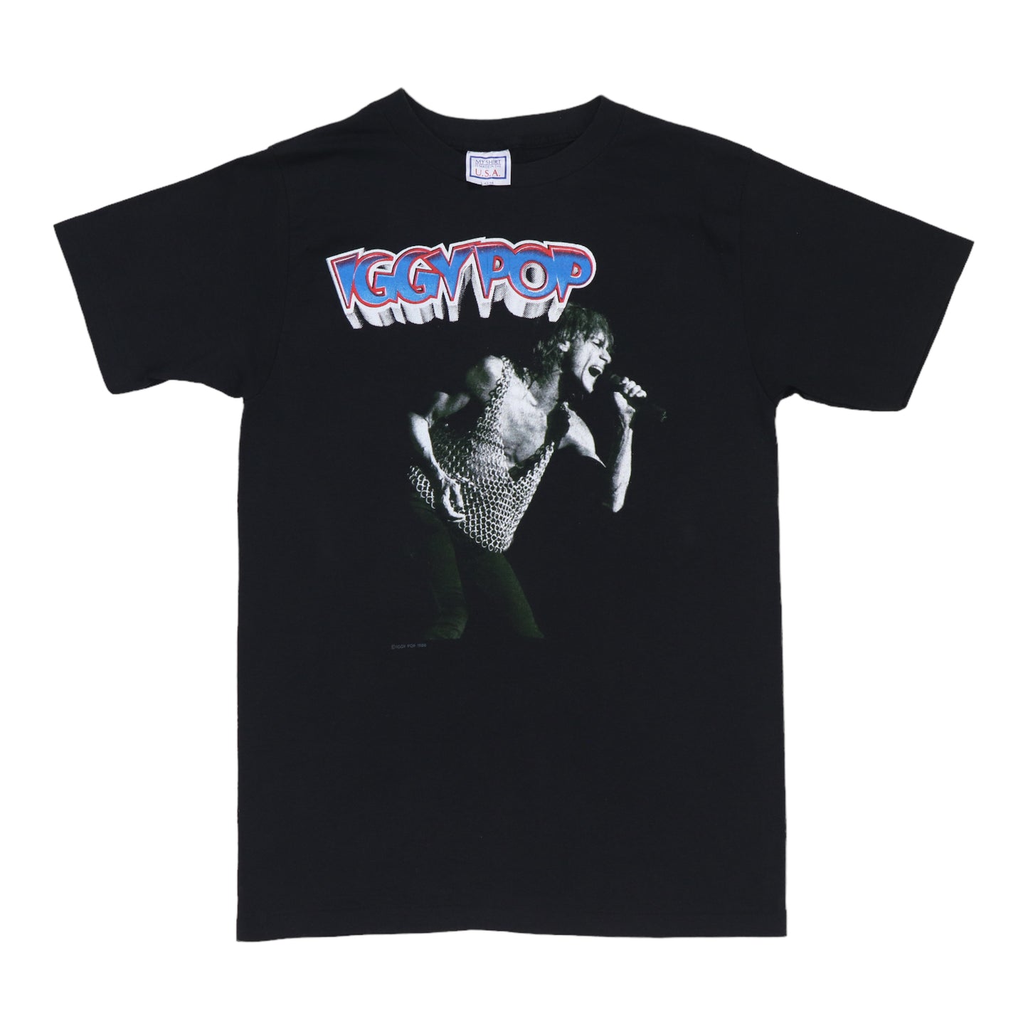 1988 Iggy Pop Raw Fucking Power Shirt