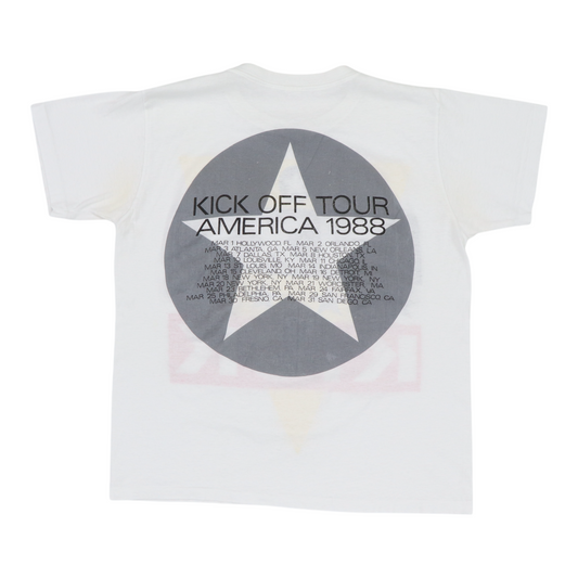 1988 Inxs Kick Off Tour Shirt Back