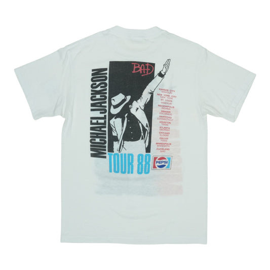 1988 Michael Jackson Bad Tour Shirt
