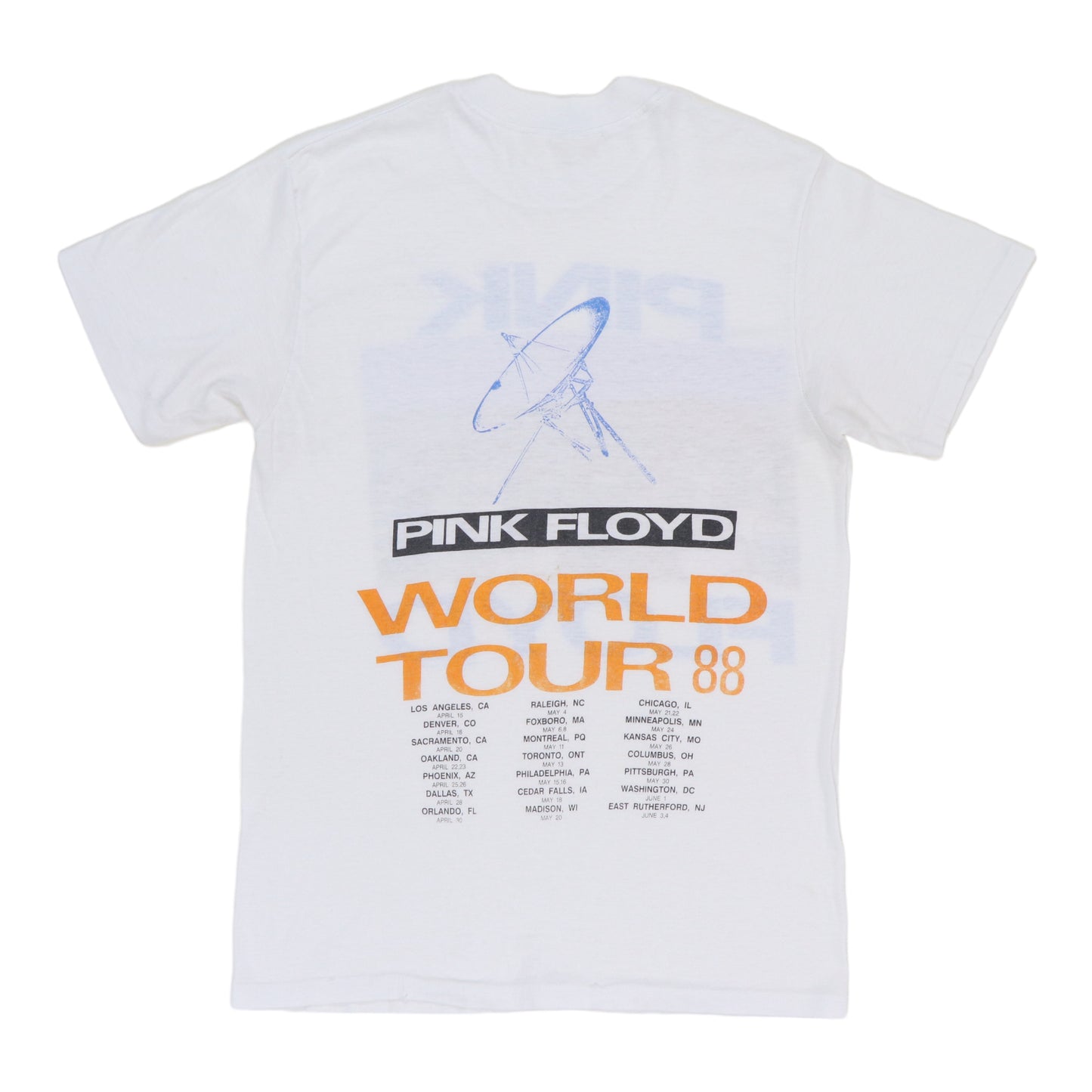 1988 Pink Floyd World Tour Shirt