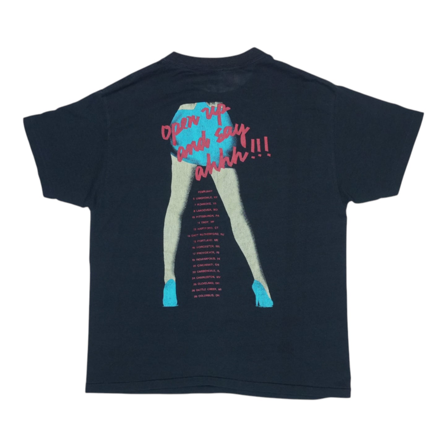 1988 Poison Open Up And Say Ahhh Tour Shirt