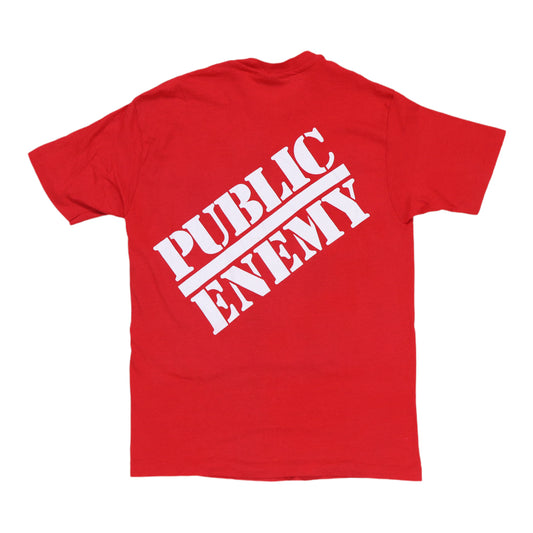 1988 Public Enemy Def Jam Shirt Back