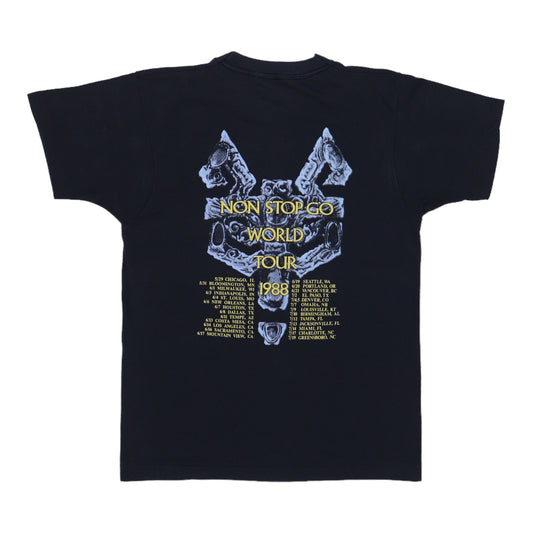 1988 Robert Plant Non Stop Go Tour Shirt Back
