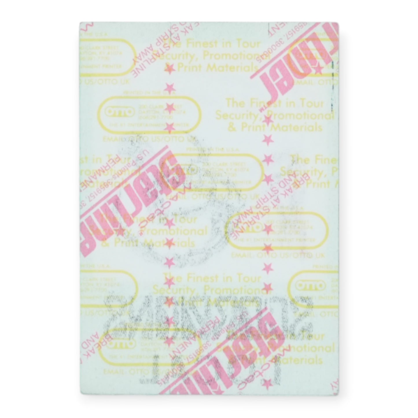 1988 Scorpions Savage Amusement World Tour Local Backstage Pass