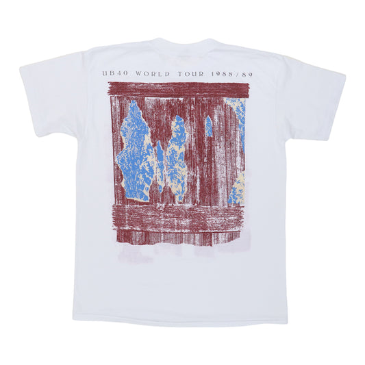 1988 UB40 World Tour Shirt Back