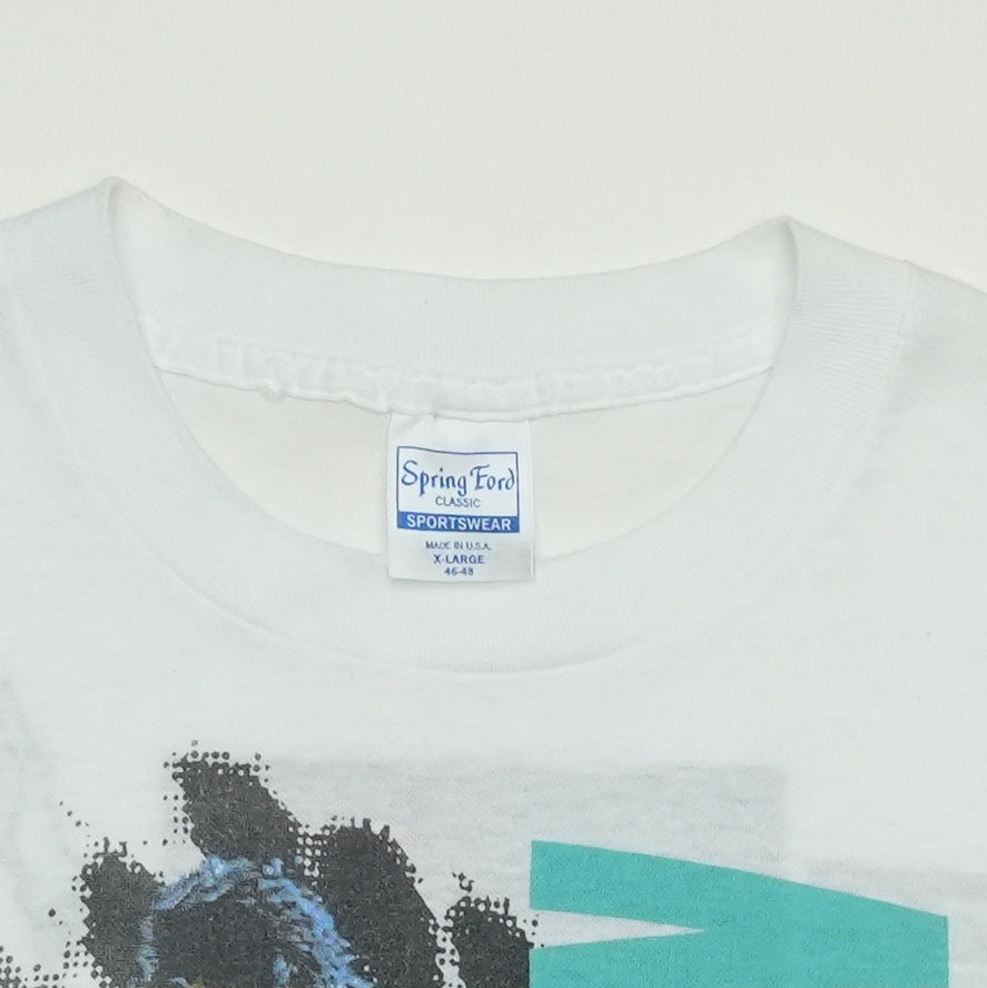 1988 Michael Jackson Bad Tour Shirt Detail 1