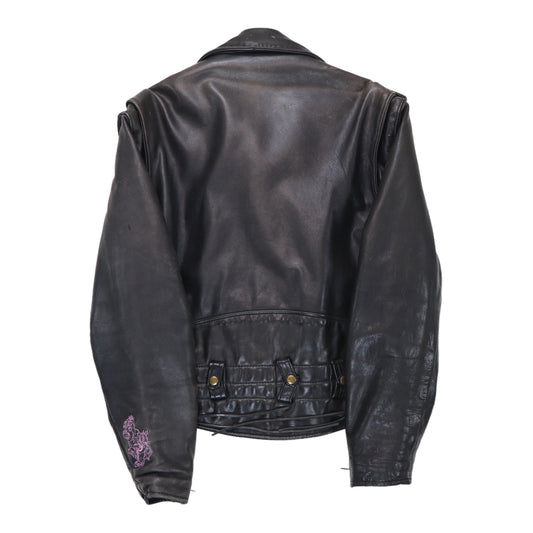 1989 Aerosmith Pump World Tour Crew Leather Jacket Back