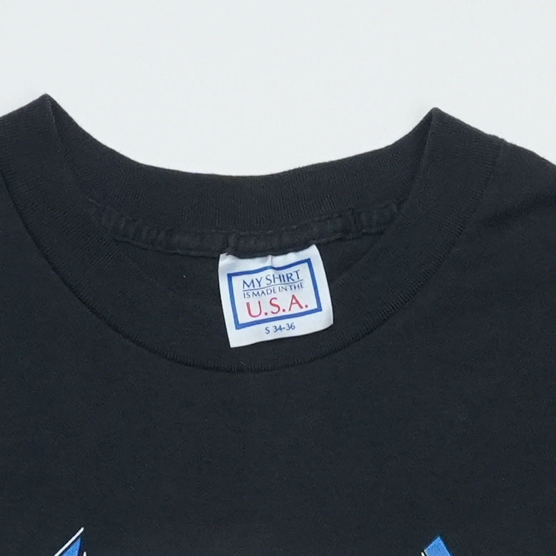 1989 Anthrax State Of Euphoria On Tour Shirt Detail 2