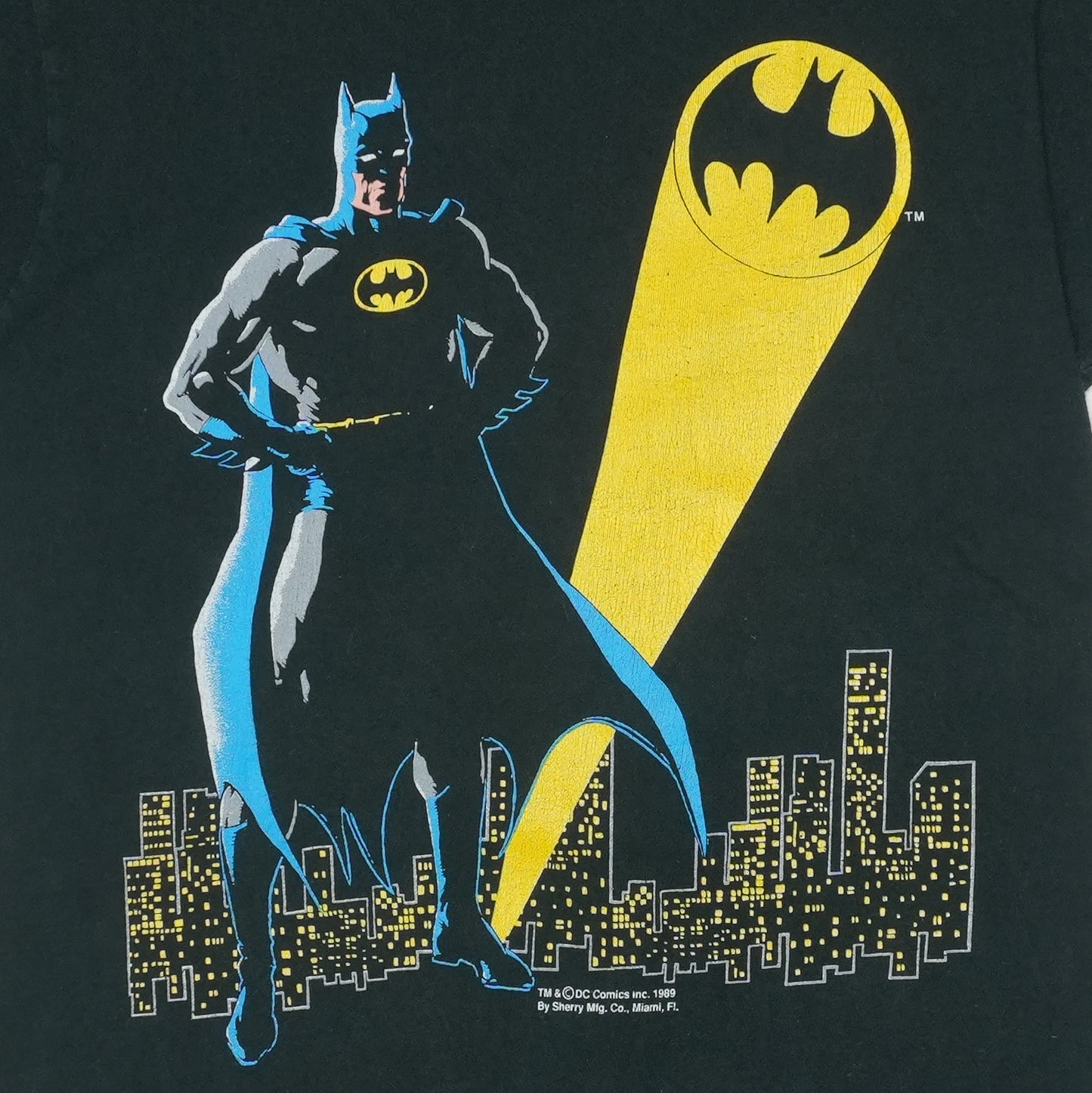 1989 Batman DC Comics Shirt Detail