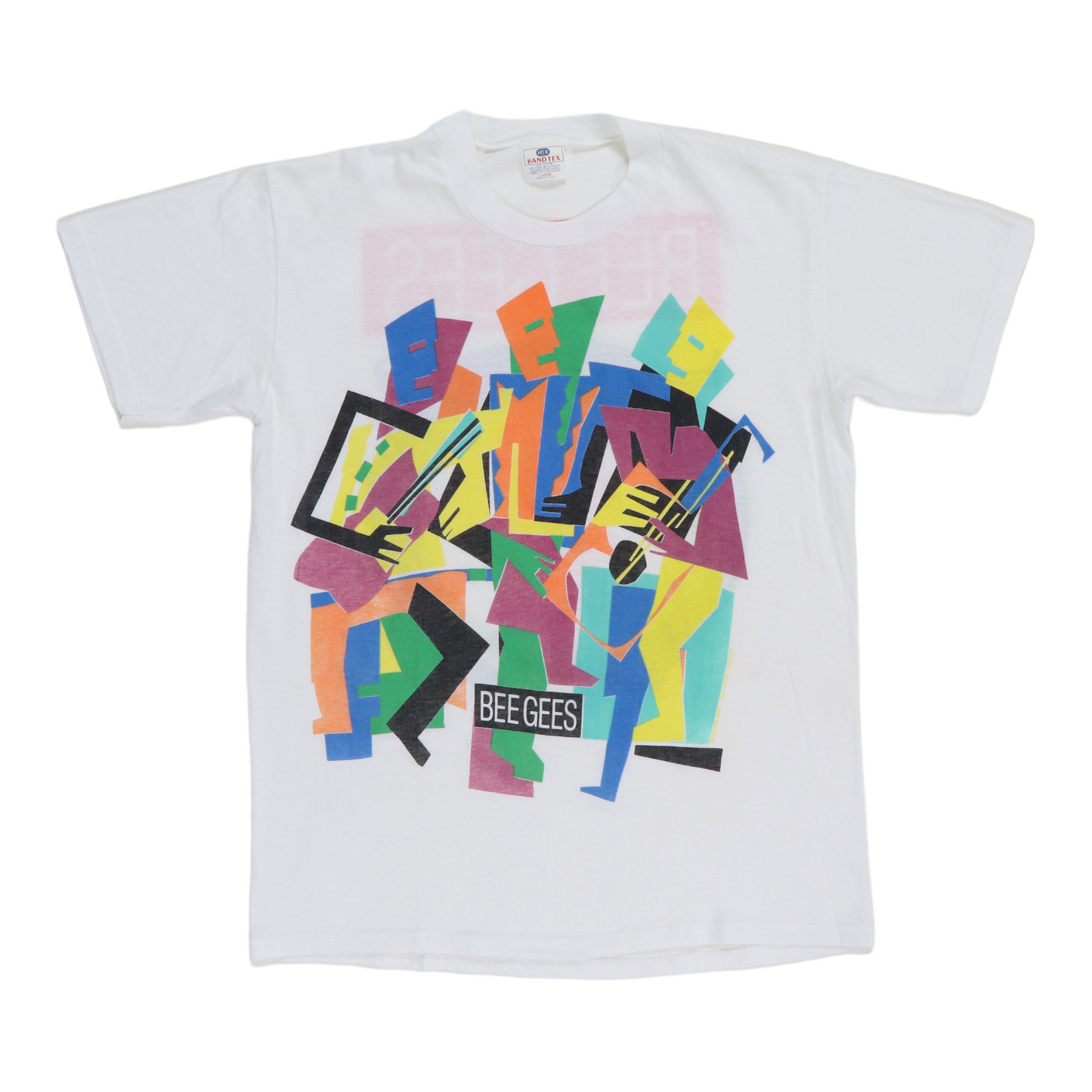 1989 Beegees One For All Tour Shirt