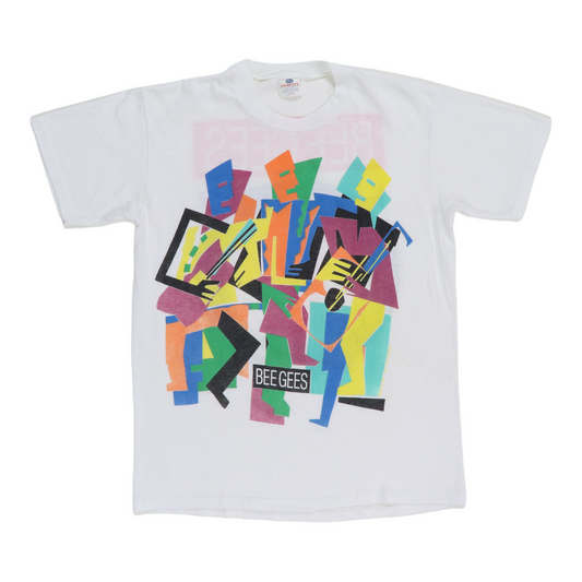 1989 Beegees One For All Tour Shirt