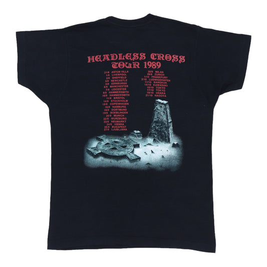 1989 Black Sabbath Headless Cross Tour Shirt