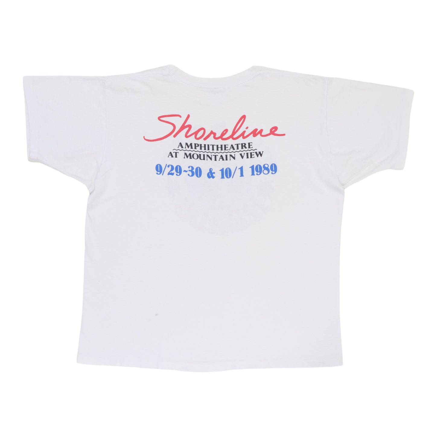 1989 Grateful Dead Dead Heads Shoreline Concert Shirt