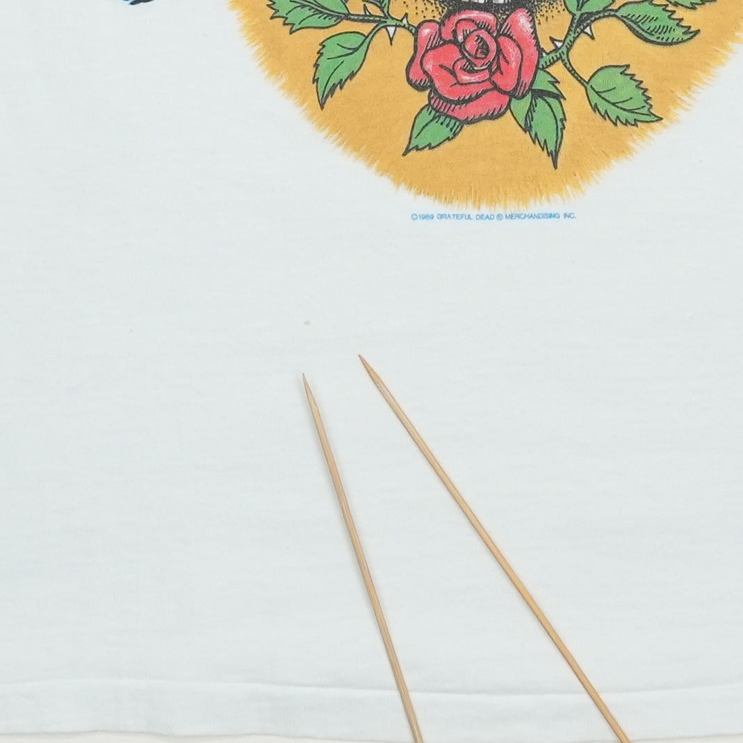 1989 Grateful Dead Headdress Skull Shirt