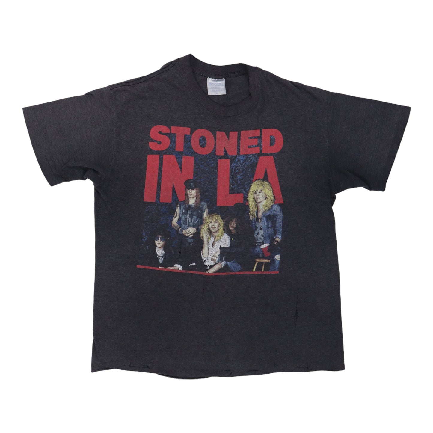 1989 Guns N Roses Stoned In LA Concert Shirt