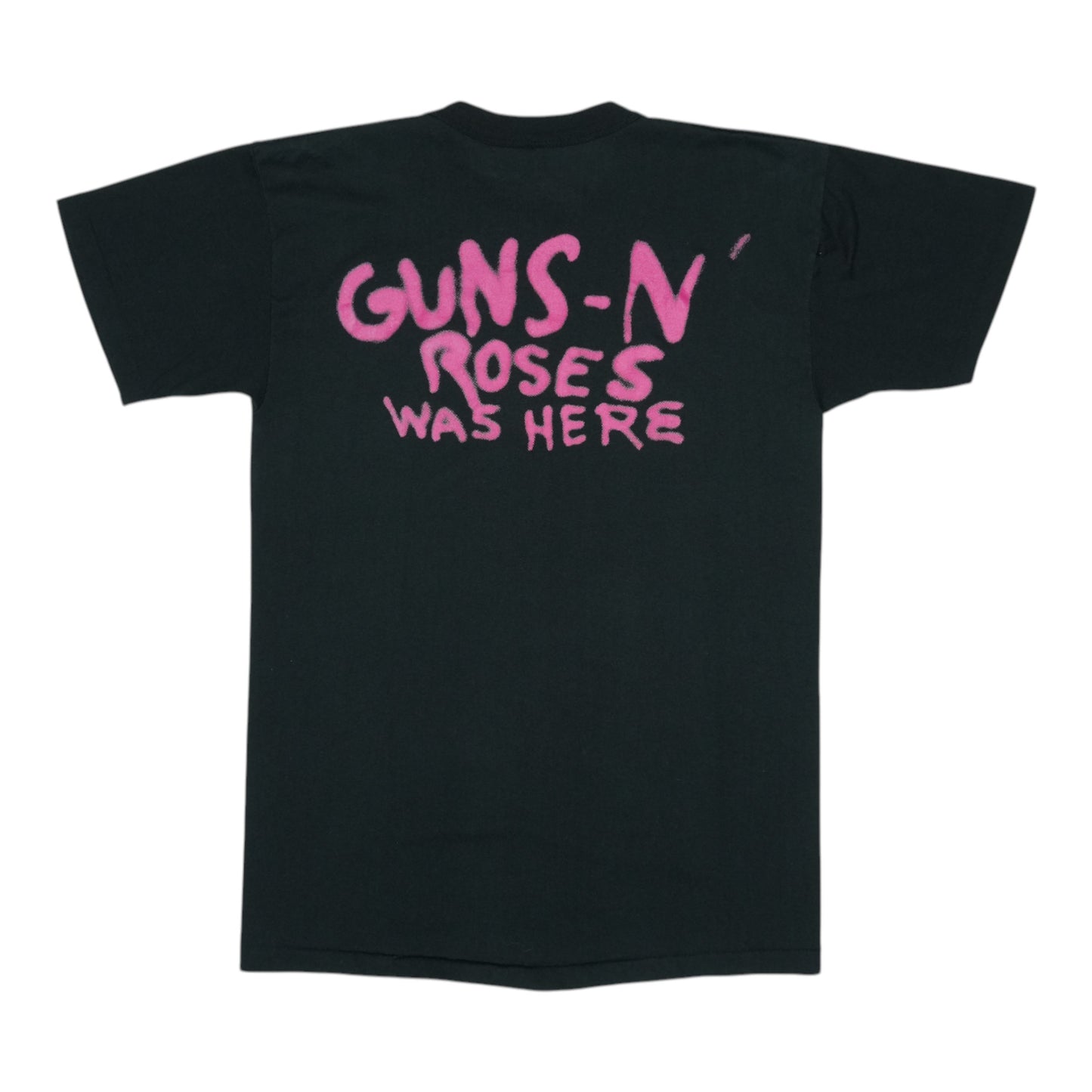 1989 Guns N Roses Was Here Shirt
