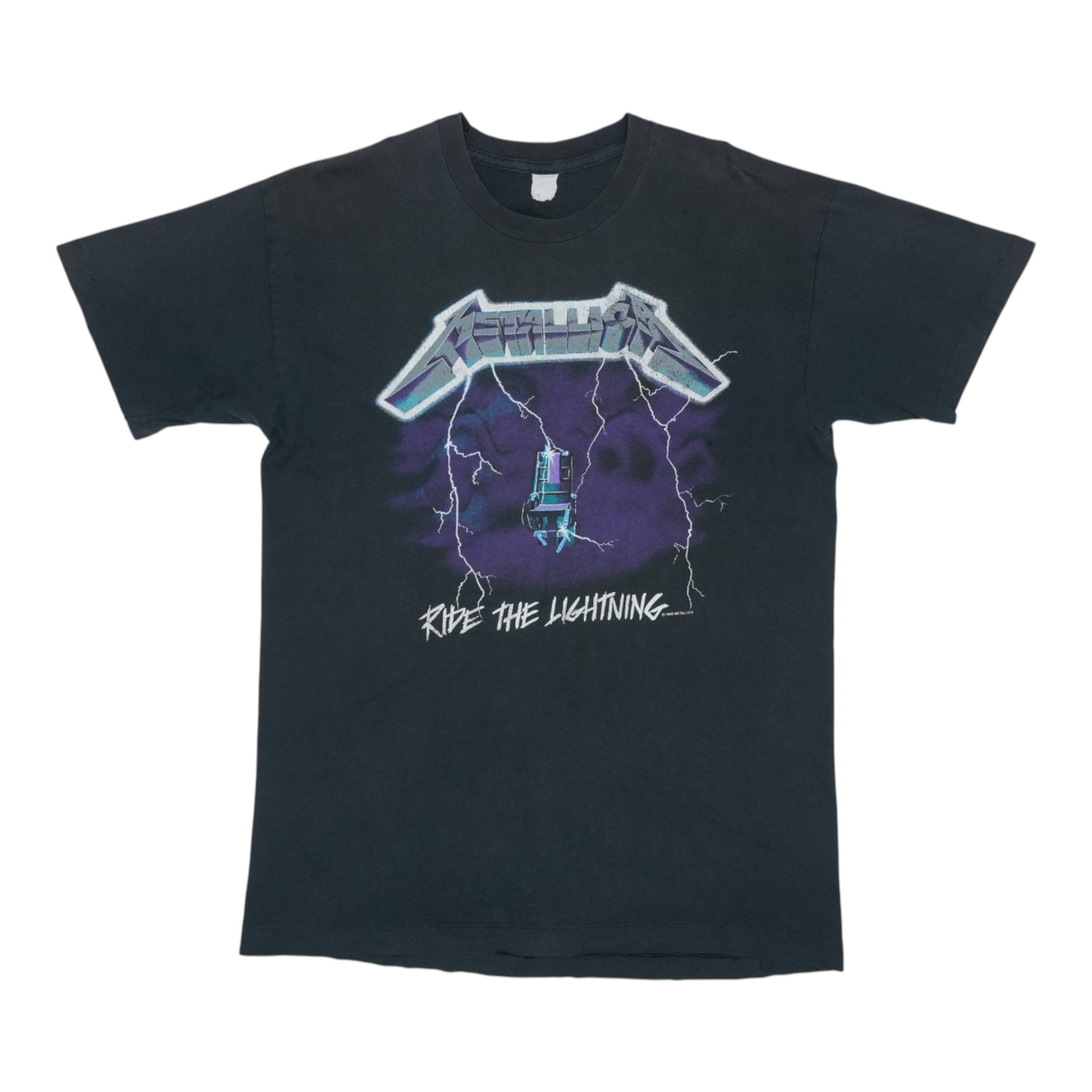 1989 Metallica Ride The Lightning Kill Em All Shirt | Authentic