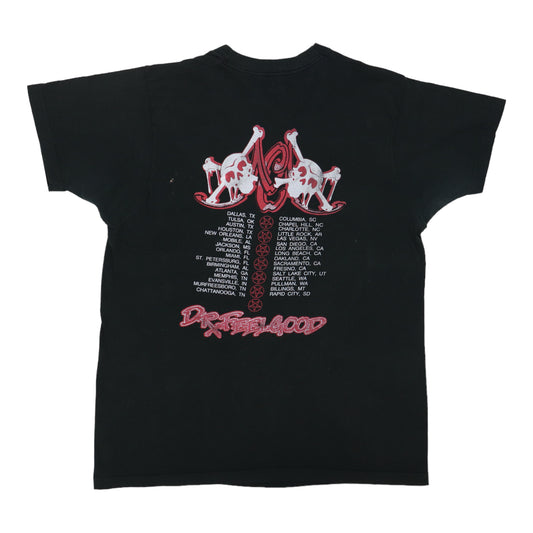 1989 Motley Crue Dr Feelgood Tour Shirt Back