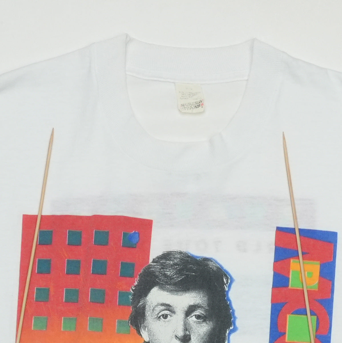 1989 Paul McCartney World Tour Shirt Detail 3