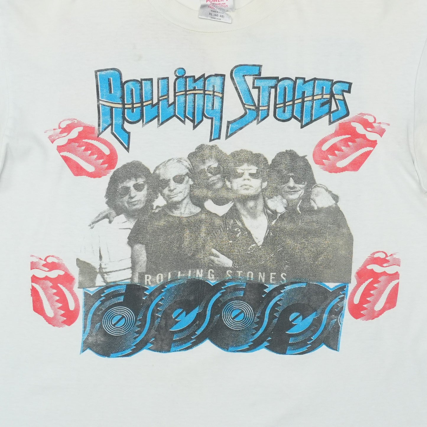 1989 Rolling Stones Steel Wheels Guns N Roses Concert Shirt